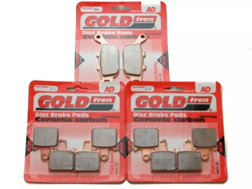 Goldfren �֥졼���ѥå� �ե���� &�ꥢ Kawasaki Z 1000 (ZR 1000 B7F/B8F) 2007-2009 Goldfren Brake Pads Front &Rear For Kawasaki Z 1000 (ZR 1000 B7F/B8F) 2007-2009