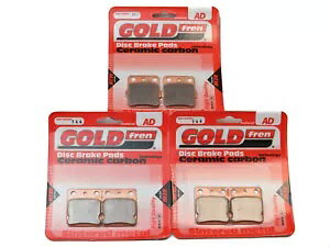 Goldfren �֥졼���ѥå� �ե���� & �ꥢ ��ޥ� YFM 350 �����ꥢ�� 1992-2004 Goldfren Brake Pads Front...