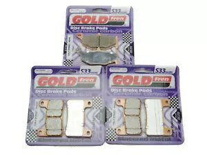 Goldfren �֥졼���ѥå� �ե���� &�ꥢ ������ DL 1000 AL4-AL9 V-Strom ABS 2014-19 Goldfren Brake Pads Front &Rear For Suzuki DL 1000 AL4-AL9 V-Strom ABS 2014-19