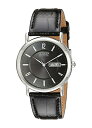 【送料無料】【Citizen Men's 36mm Black Leather Stainless Steel Case Solar Watch BM8240-03E】 b000eqs1d8