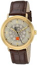 【送料無料】【ブローバMen 's QuartzステンレススチールandレザーDress Watch Color : Brown ( Model : 97?a117?)】 b00tqy8kda
