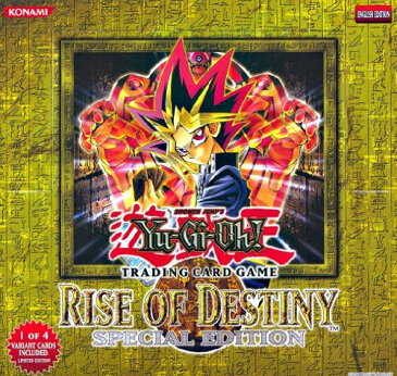 【Konami Educational Products - Yugioh Rise of Destiny Special Edition Box - Brand new in original factory-sealed】 b001jqy2l2