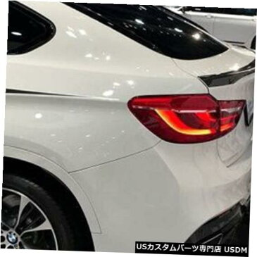 輸入カーパーツ F16 X6修正済みM-PerformスタイルカーボンファイバーリアラゲッジコンパートメントスポイラーカーウィングBMW X6 F16 2014 2015 2016 F16 X6 Modified M-Perform Style Carbon Fiber Rear Luggage Compartment Spoiler Car Wing For BMW X6 F16 2014 2015 2