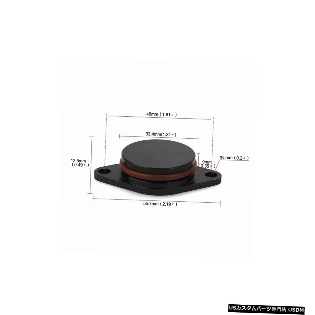 輸入カーパーツ 6x22 MMおよび6x33 MM自動旋回フラップフラップは、BMW M57 M57N M57TU YC101490のインテークガスケット付きの取り外しブランクプラグを削除します 6x22 MM And 6x33 MM Auto Swirl Flap Flaps Delete Removal Blanks Plugs With Ntake Gaskets For BMW M57