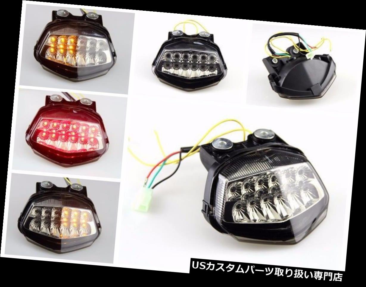 USテールライト カワサキニンジャ250R 2008-12 09 10 11のための煙LEDテールブレーキライトターンシグナル Smoke LED Tail Brake Light Turn Signal For Kawasaki Ninja 250R 2008-12 09 10 11