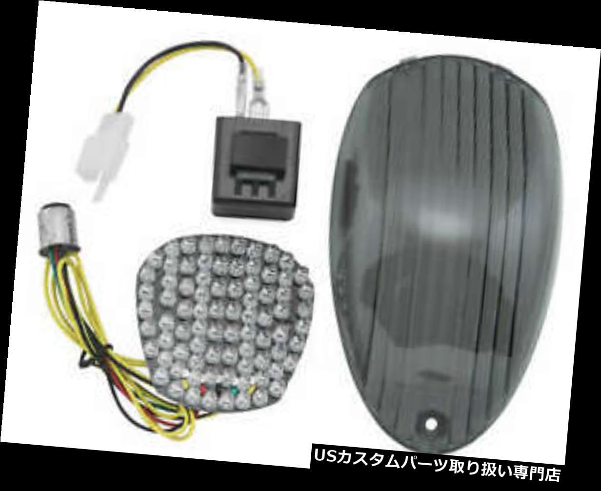 USテールライト 煙統合テールライト - LEDストップ＆amp; A ターンライト900 CUST / CLSC / LT Smoke Integrated Tail Light - LED Stop &amp; Turn Lights 900 CUST/CLSC/LT