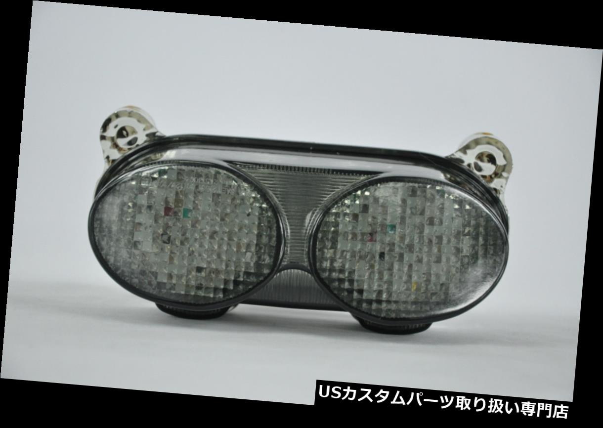 USテールライト スモークライトテールライト一体型ターンシグナルカワサキ1998-2002忍者ZX-9R、ZR7、 Smoke Led Tail light Integrated Turn Signal Kawasaki 1998-2002 Ninja ZX-9R, ZR7,