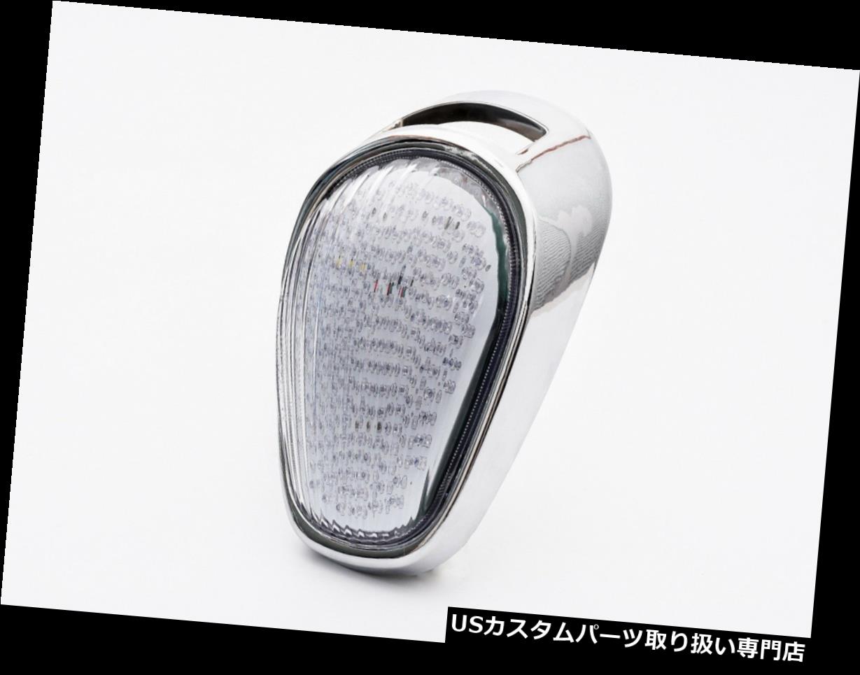 USテールライト KAWASAKI Vulcan VN2000用ブレーキテールライトクリアLEDインテグレーテッドターンシグナル Brake Tail Light Clear LED Integrated Turn Signal for KAWASAKI Vulcan VN2000