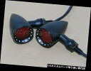 USテールライト オートバイのための赤いLEDの黒い収容停止ブレーキ/連続した回転信号の尾ライト Red LED Black Housing Stop Brak...