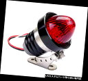 USテールライト 2FastMotoカスタムLEDテールライト12Vブラックラウンドヴィンテージハーレーカスタムボバー新機能 2FastMoto Custom LED Tail Light 12V Black Round Vintage Harley Custom Bobber NEW