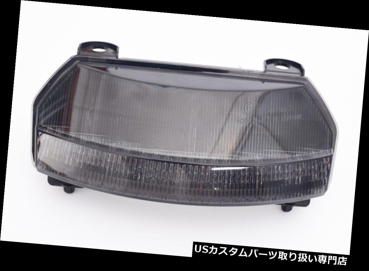 USテールライト Ledテールライトスモークレンズ一体型ターンシグナルHONDA 2009-2012 FURY Led Tail light Smoke Lens Integrated Turn Signal HONDA 2009-2012 FURY