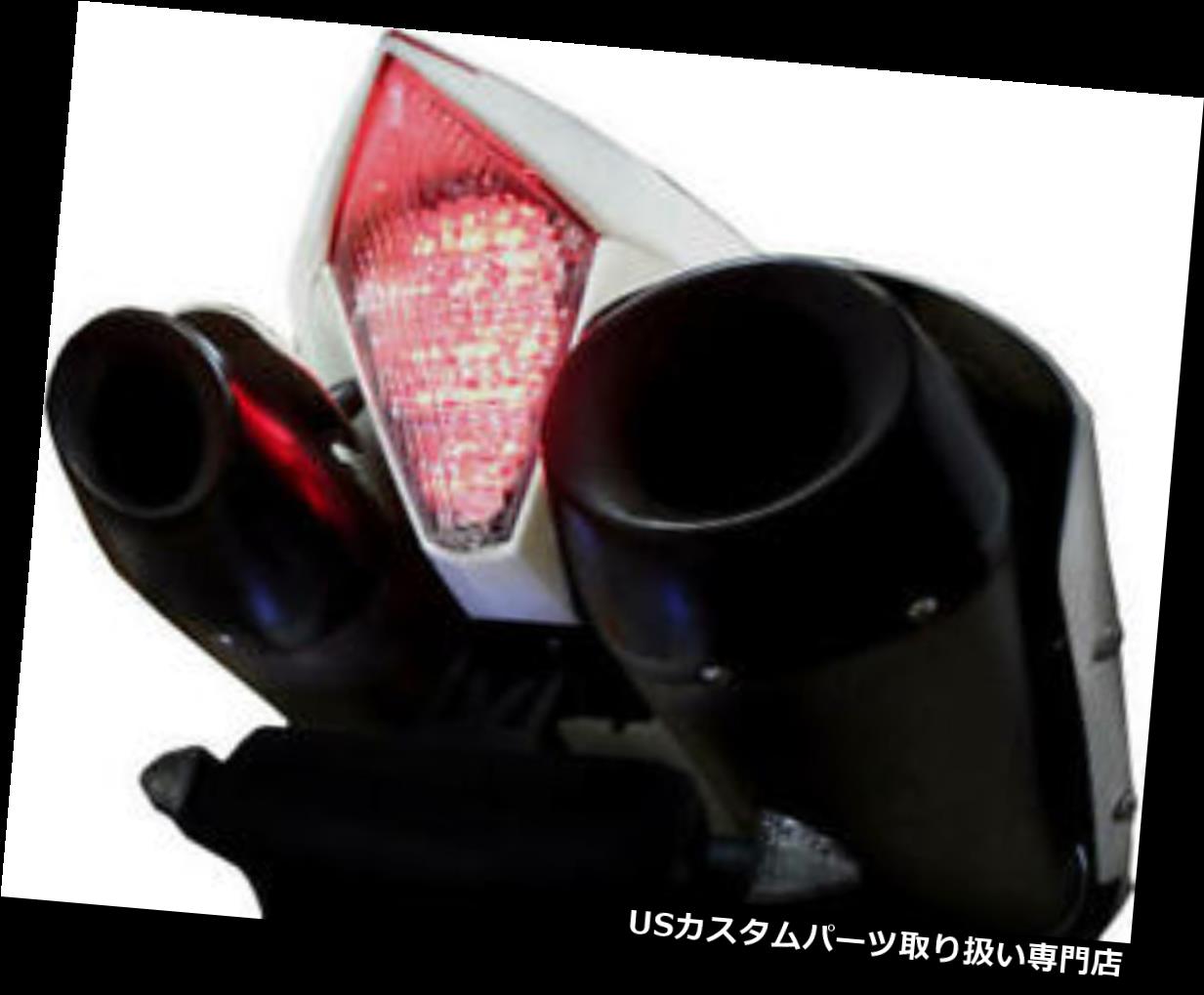 USテールライト DMP Powergrid内蔵LEDテールライトクリアは、Yamaha YZF-R1 2007-2008に適合 DMP Powergrid Integrated LED Taillight Clear fits Yamaha YZF-R1 2007-2008