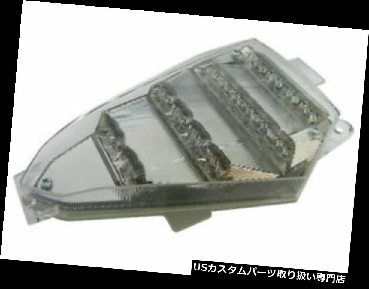 USテールライト ヤマハR6 08-17のための明確な競争Werkes統合テールライトクリア Competition Werkes Integrated Tail Light Clear For Yamaha R6 08-17