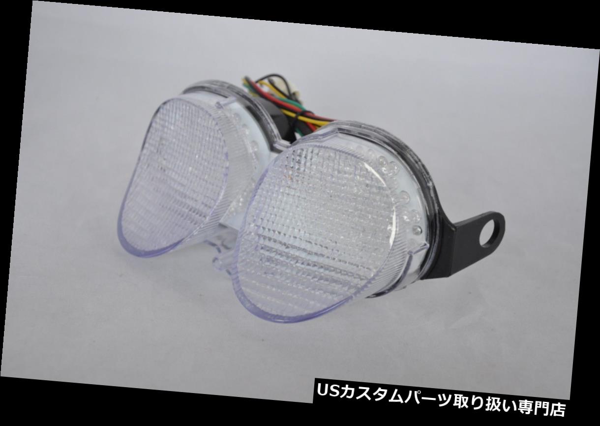 USテールライト 明確な導かれたブレーキテールライト統合された回転信号ヤマハ2001-2002年YZF R6、R6 Clear Led Brake Tail light Integrated Turn Signals Yamaha 2001-2002 YZF R6, R6
