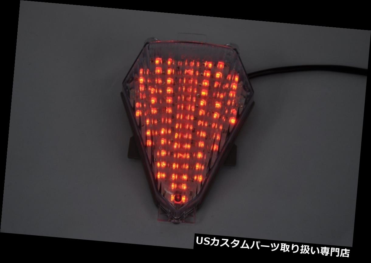 USテールライト ブレーキテールライトLEDクリア統合ターンシグナルヤマハ2008-2015 R6、YZF R6 Brake Tail Light LED Clear Integrated Turn Signal Yamaha 2008-2015 R6, YZF R6