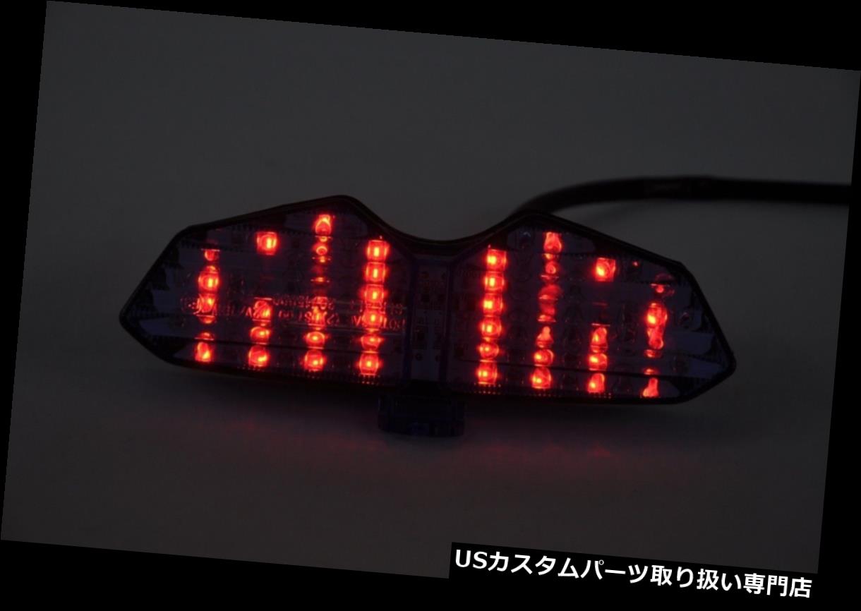 USテールライト テールライトLEDスモークシーケンシャルインテグレーテッドターンシグナルヤマハ03-05 R6,06-09 R6S Tail Light LED Smoke Sequential Integrated Turn Signal Yamaha 03-05 R6,06-09 R6S