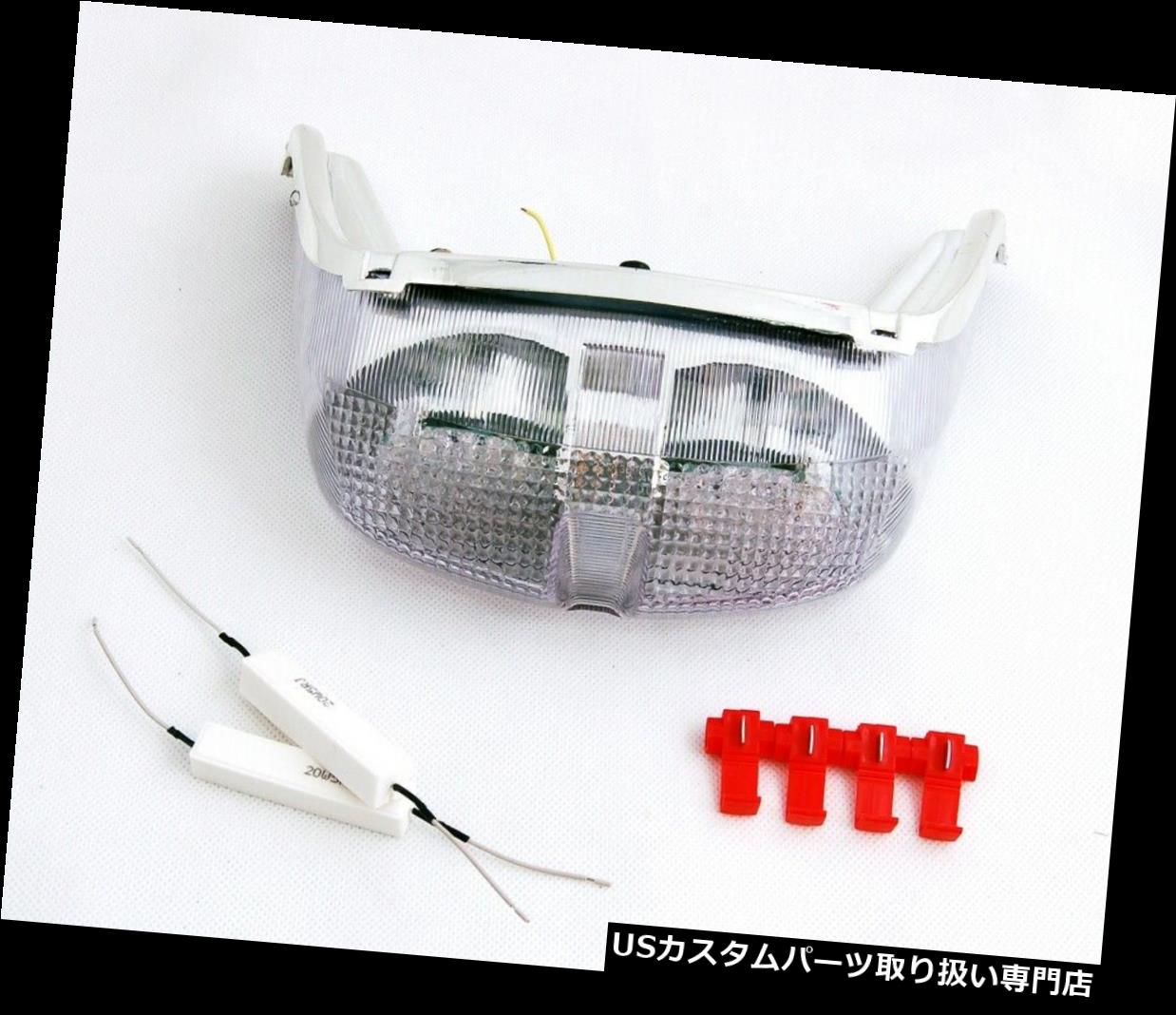 USテールライト Yamaha YZF R6 1998-2000用クリアLEDテールライト+ターンシグナル Clear LED Taillight + Turn Signals For Yamaha YZF R6 1998-2000