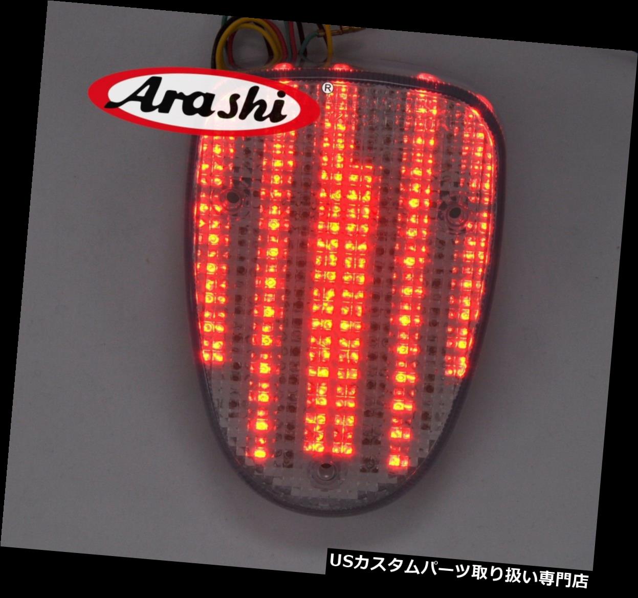 USテールライト YAMAHA Vstar CLASSIC 1998-2008 LEDウインカーライトブレーキリアテールライトにフィット Fit YAMAHA Vstar CLASSIC 1998-2008 LED Turn Signal Light Brake Rear Tail Light