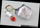 USテールライト wooクリアテールライト2004-2006用ヤマハYZF R1 YZF-R1ターンシグナルブレーキ2005 woo Clear Tail Light For 2004-2006 Yamaha YZF R1 YZF-R1 Turn Singles Brake 2005