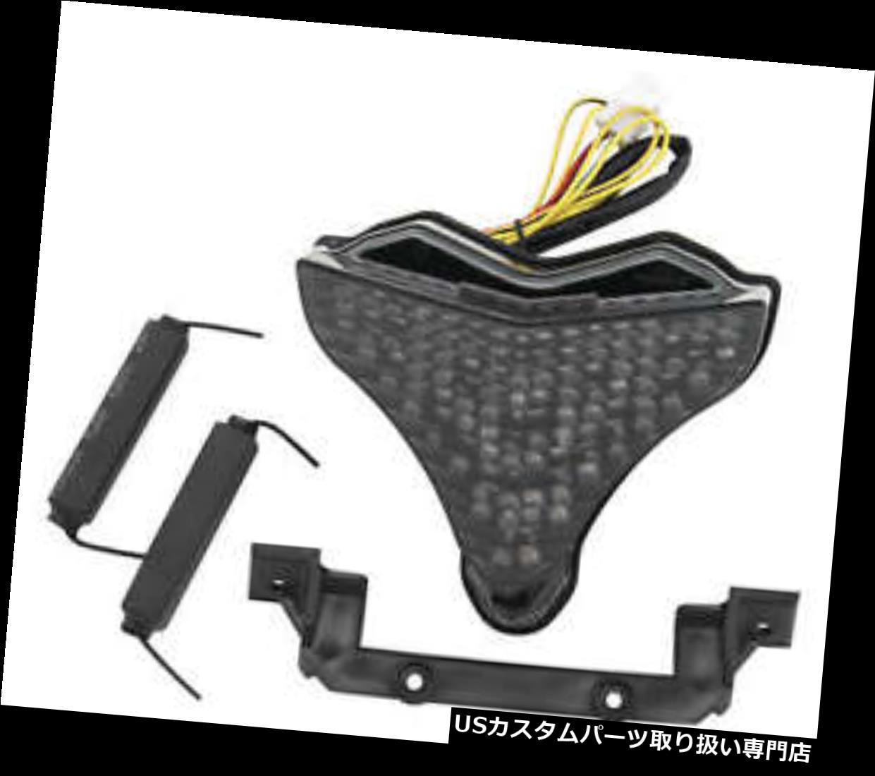 USテールライト 15-16ヤマハFZ-07バイクマスター一体型テールライト、スモークレンズTZY-340-INT-S 15-16 Yamaha FZ-07 BikeMaster Integrated Taillight, Smoke Lens TZY-340-INT-S