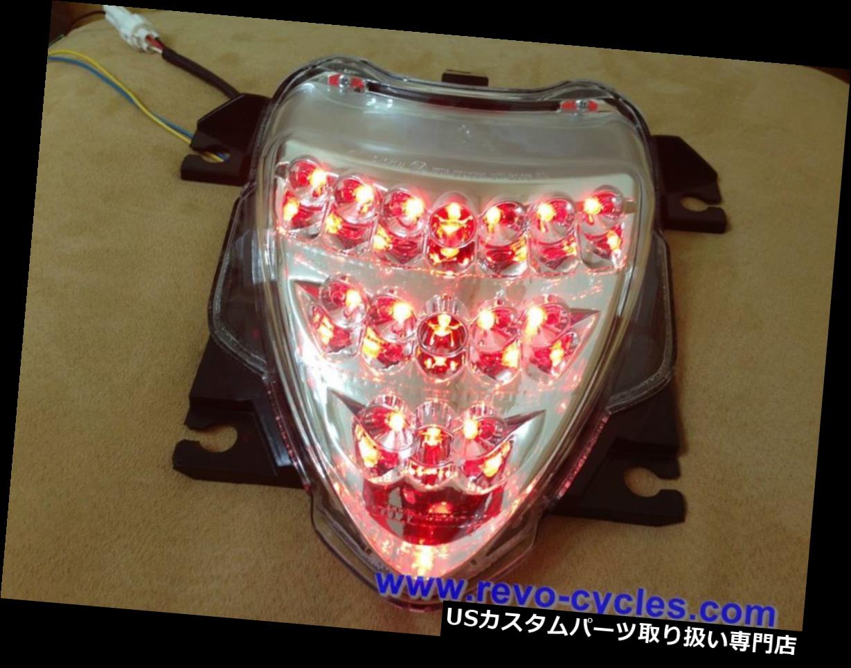 USテールライト REVOスズキM109RインテグレーテッドLEDクリアテールライト（フラッシュリレー付属） REVO Suzuki M109R Integrated LED Clear tail light (comes with Flash Relay)