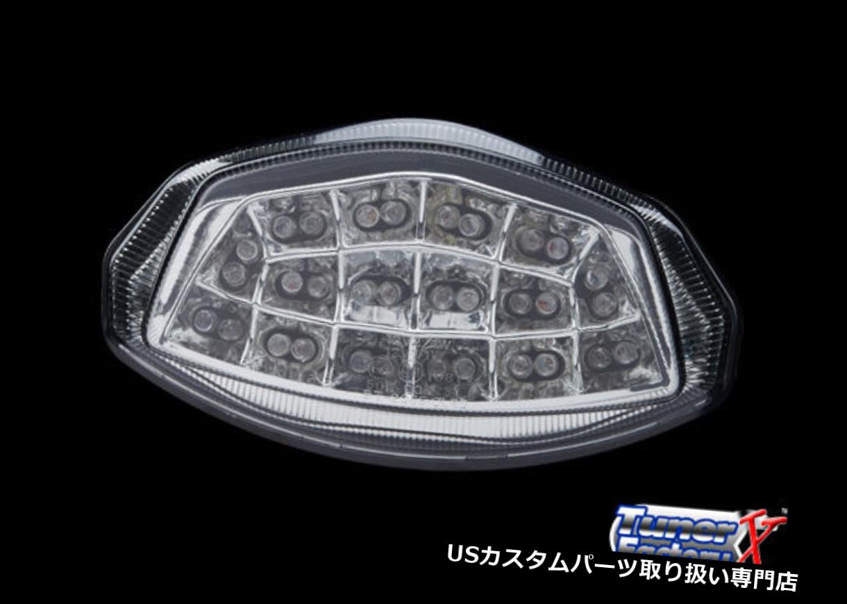 USテールライト 2017 2016-11スズキGSR 750 LED統合ウインカーターンシグナルTAILLIGHTクリア 2017 2016-11 SUZUKI GSR 750 LED Integrated Blinker Turn Signals TAILLIGHT Clear