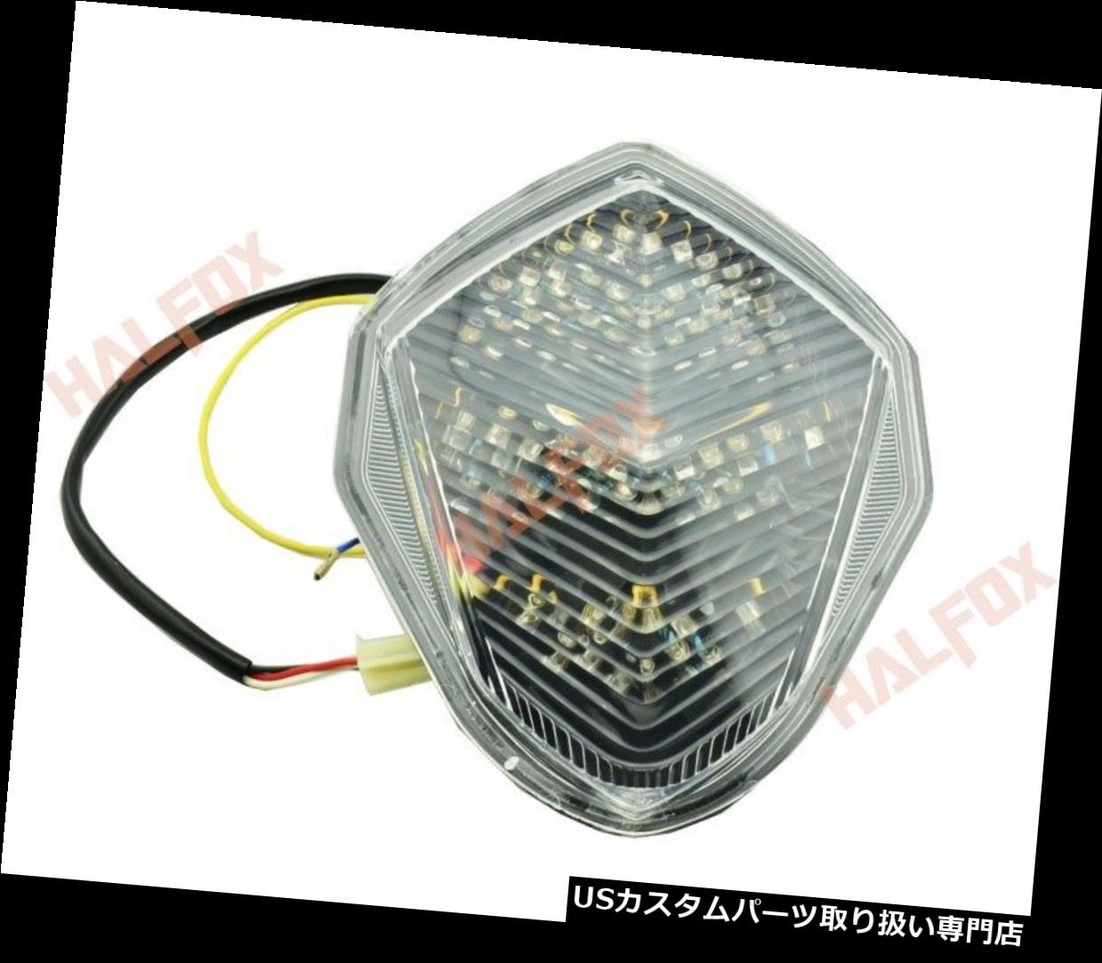USテールライト クリアLEDターンテールライトブレーキフィットスズキGSXR1000 K3 2003-2004 Clear LED Turn Tail light brake Fit Suzuki GSXR1000 K3 2003-2004