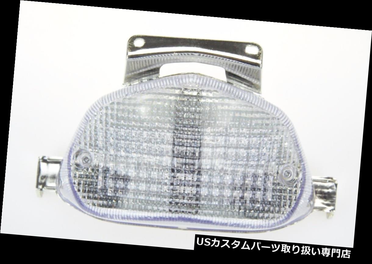 USテールライト スズキ2000-03 GSXR600用トップゾーンテールライトLEDクリア統合ターンシグナル Topzone Tail Light LED Clear Integrated Turn Signal for Suzuki 2000-03 GSXR600