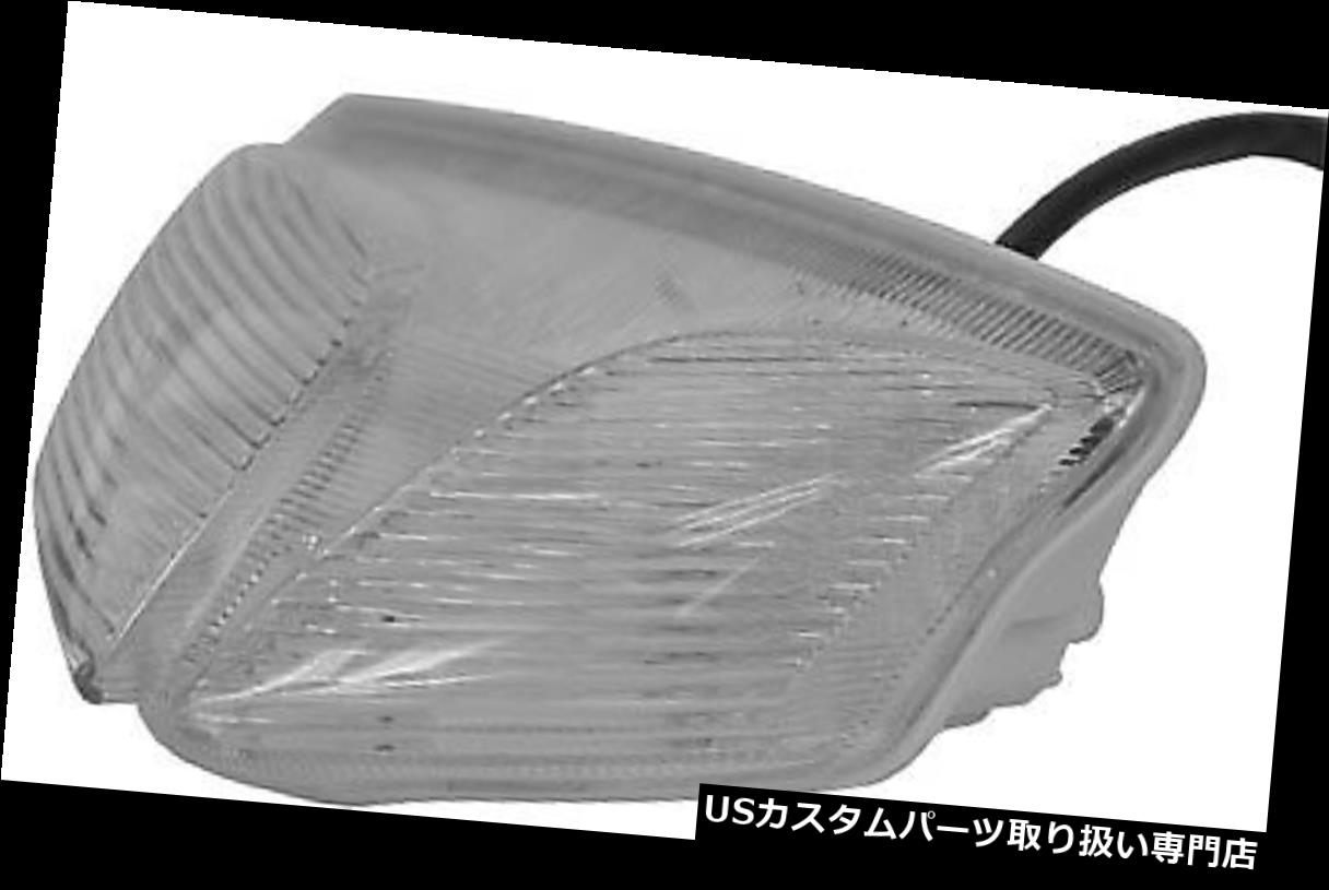 USテールライト BikeMaster一体型テールライトクリアレンズTZS-260-INT 26-1790 BikeMaster Integrated Taillight Clear Lens TZS-260-INT 26-1790
