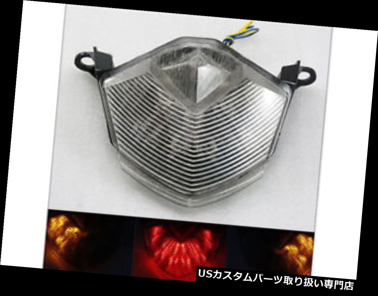 USテールライト woスズキZ750 2007 08用オートバイABS注入LEDテールターンシグナルライト wo Motorcycle ABS Injection LED Tail Turn Signal Light For Suzuki Z750 2007 08