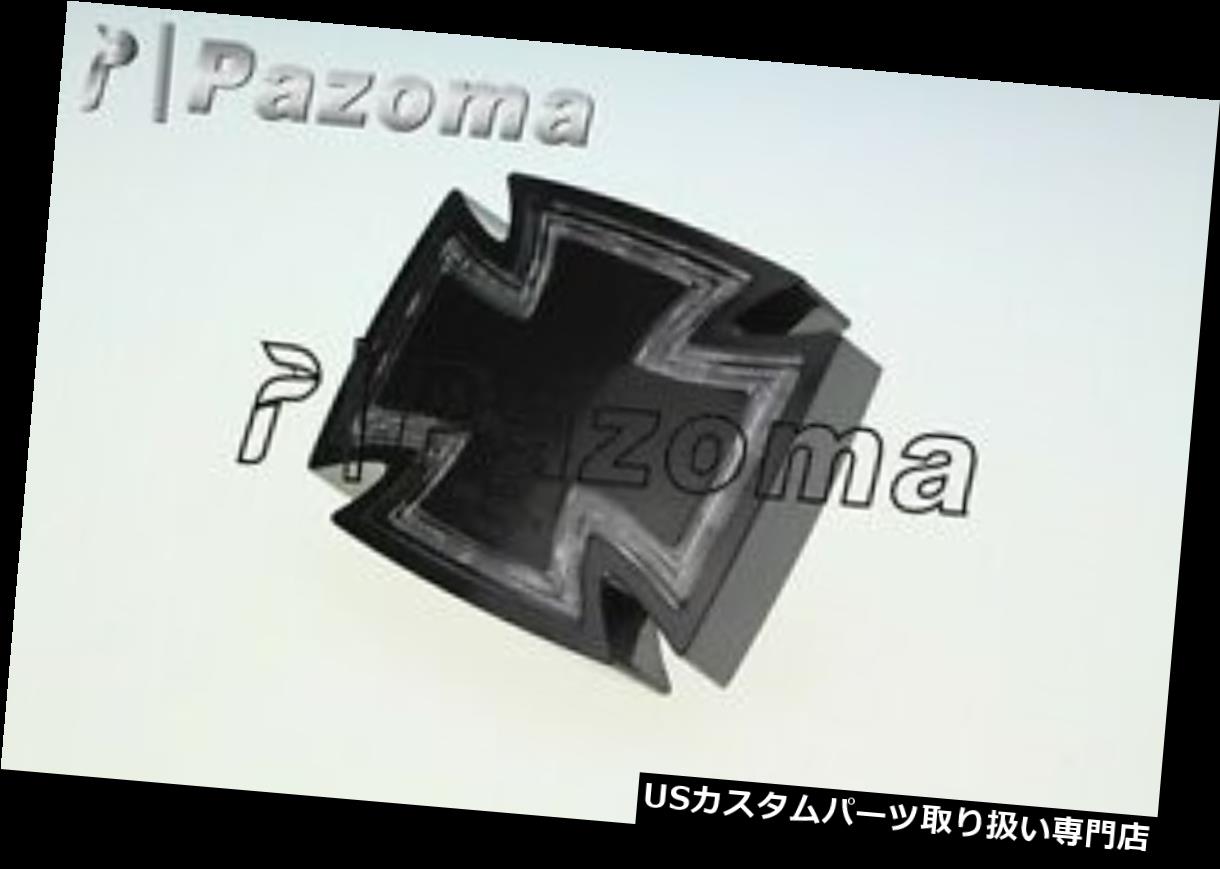 USテールライト Harleysのチョッパーのための黒い注文の鉄十字マルタLEDのテールライトブレーキライト Black Custom Iron Cross Maltese LED Taillight Brake Light For Harleys Choppers
