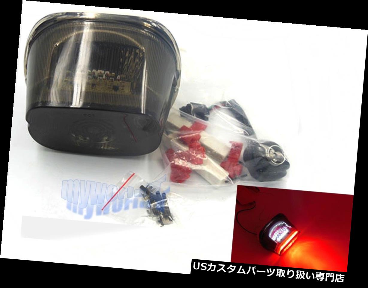 USテールライト ハーレーオートバイソフテイルナイトトレインRoadking Sportster用LEDテールライトフィット LED Tail Light Fit for Harley Motorcycle Softail Nighttrain Roadking Sportster