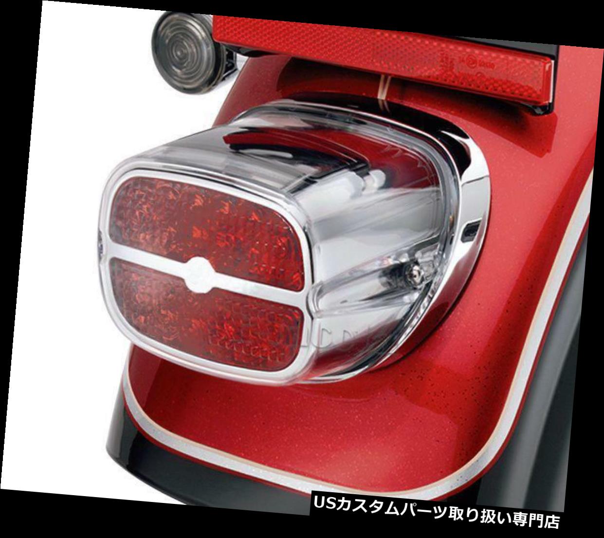 USテールライト ハーレーロードキンググライドカスタムクラシックFLHR FLTR用オートバイテールブレーキライト Motorcycle Tail Brake Light for Harley Road King Glide Custom Classic FLHR FLTR