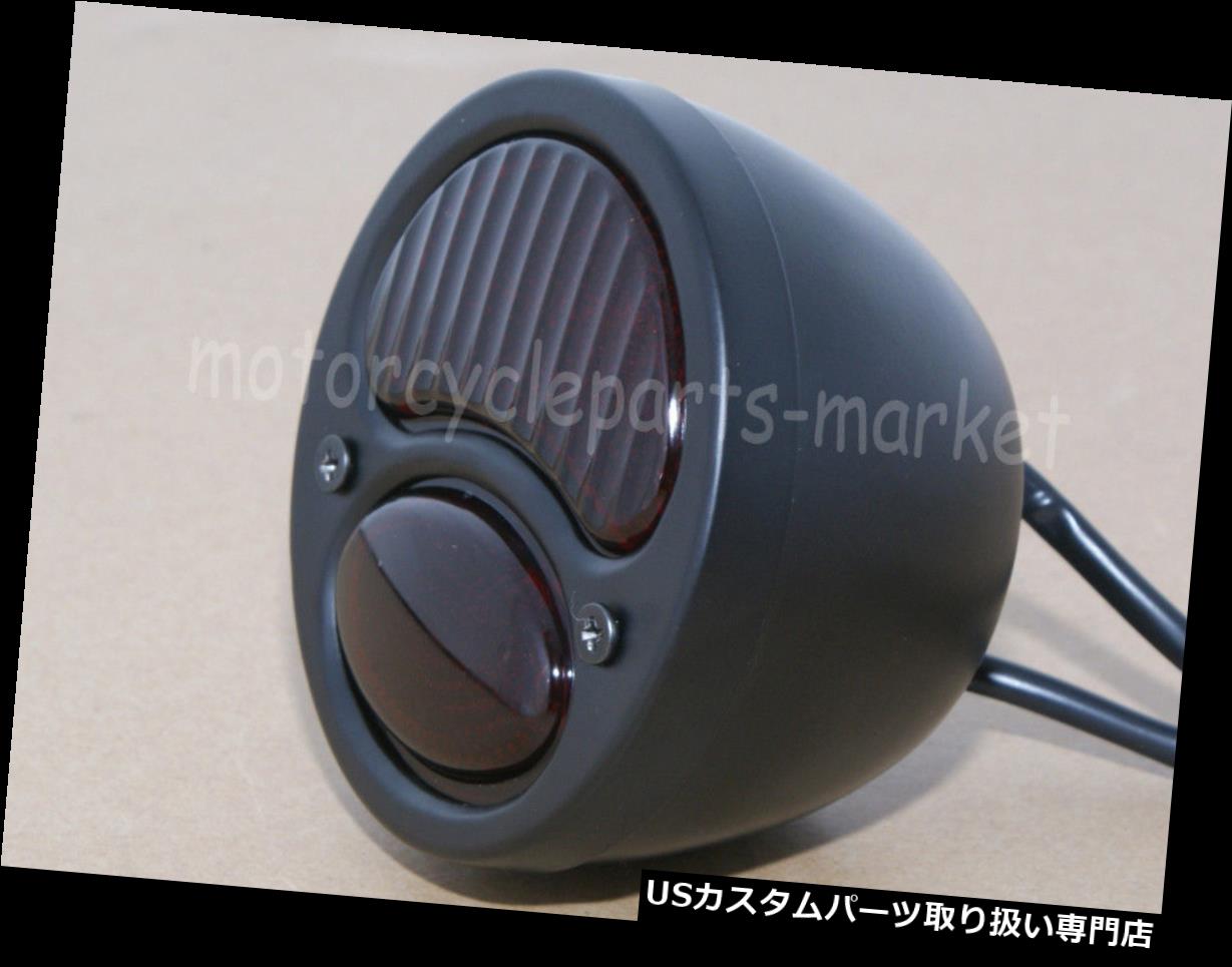 USテールライト 黒/赤フォードモデルAデラックスLEDテールブレーキライトホットラットストリートロッドカスタム新 Black/Red Ford Model A Deluxe LED Tail Brake Light Hot Rat Street Rod Custom New