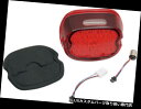 USテールライト ドラッグスペシャリティLED薄型テールライトレッドレンズw /下タグライト Drag Specialties LED Low-Profile ...