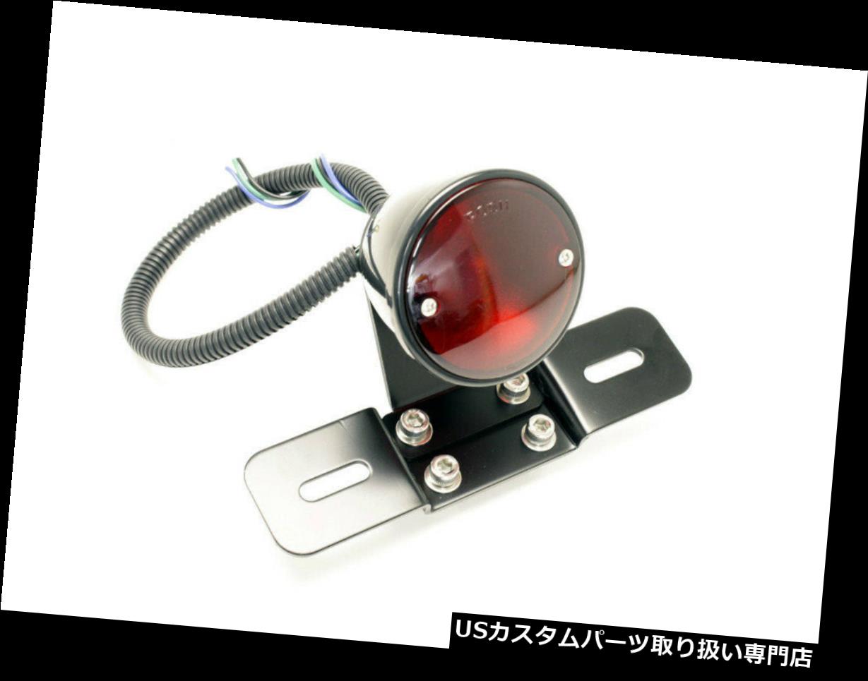 USテールライト テールライト、POSH、ブラック、カフェレーサー、ボバー、チョッパー、ハーレー、カスタム Tail Light, POSH, Black, Cafe Racer, Bobber, Chopper, Harley, Custom
