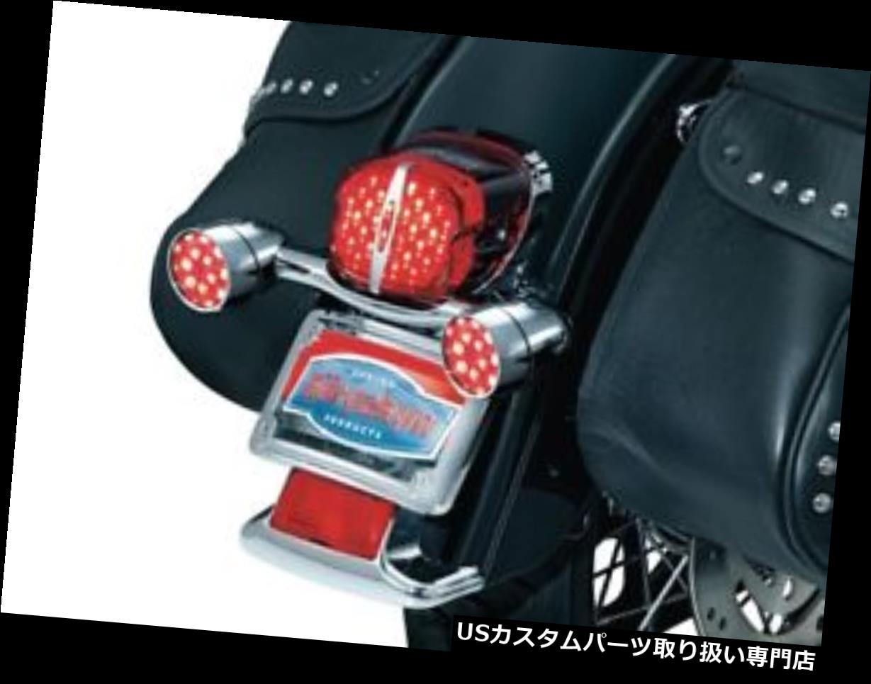 USテールライト KuryakynロープロファイルLEDテールライトコンバージョンスモーク5438 Kuryakyn Low Profile LED Taillight Conversion Smoke 5438
