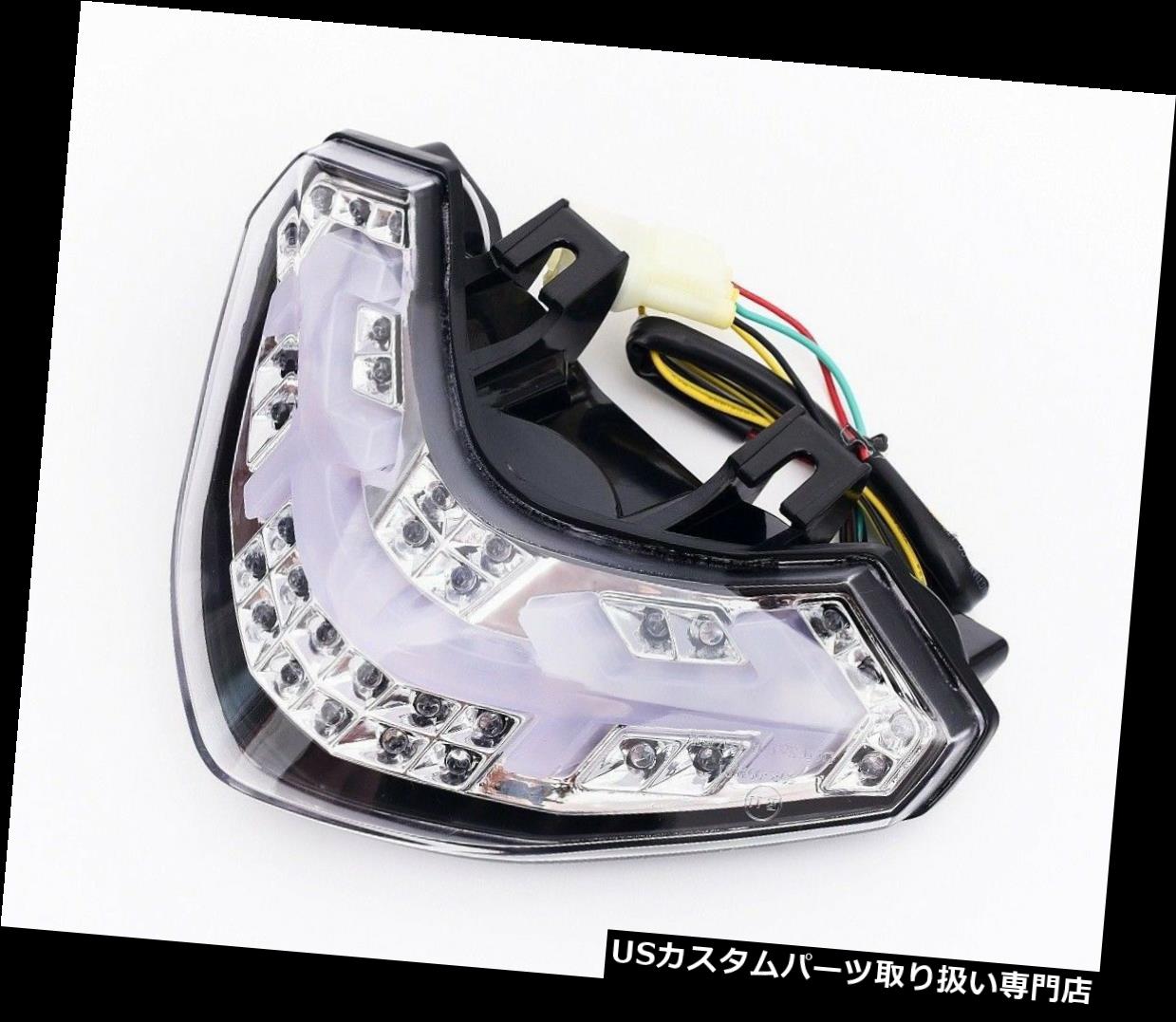 USテールライト Ledテールライトクリア統合ターンシグナルDUCATI 2010-2015 Multistrada 1200 Led Tail Light Clear Integrated Turn Signals DUCATI 2010-2015 Multistrada 1200