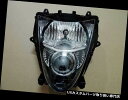 USヘッドライト はやぶさヘッドランプクリアフロントヘッドライトアセンブリスズキGSX 1300 R 2008-2015 Hayabusa Headlamp C...