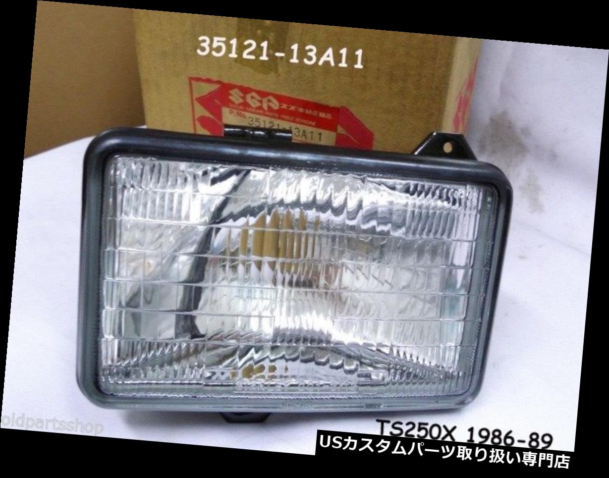 USإåɥ饤 DR125 TS250إåɥ饤NOS TS250X 1986-89إåɥ饤ȥӡ35121-13A11 Suzuki DR125 TS250 Headlight NOS TS250X 1986-89 Head Light Beam 35121-13A11