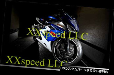 USヘッドライト オラクルスズキGSXR 1000 03-11ホワイトLEDヘッドライトヘイローエンジェルデーモンアイズリング ORACLE Suzuki GSXR 1000 03-11 WHITE LED Headlight Halo Angel Demon Eyes Rings
