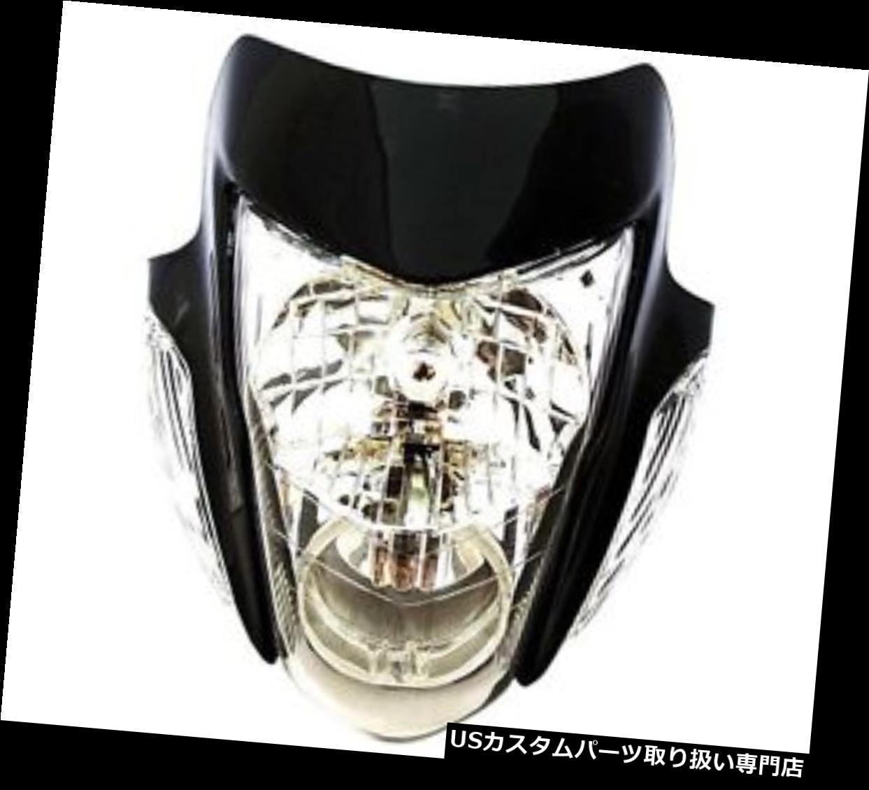 USヘッドライト ストリートファイターナイキブラックソニックスタイルストリートファイターヘッドライトホンダオートバイ Streetfighter Nake Black Sonic Style Street fighter Headlight Honda Motorcycle