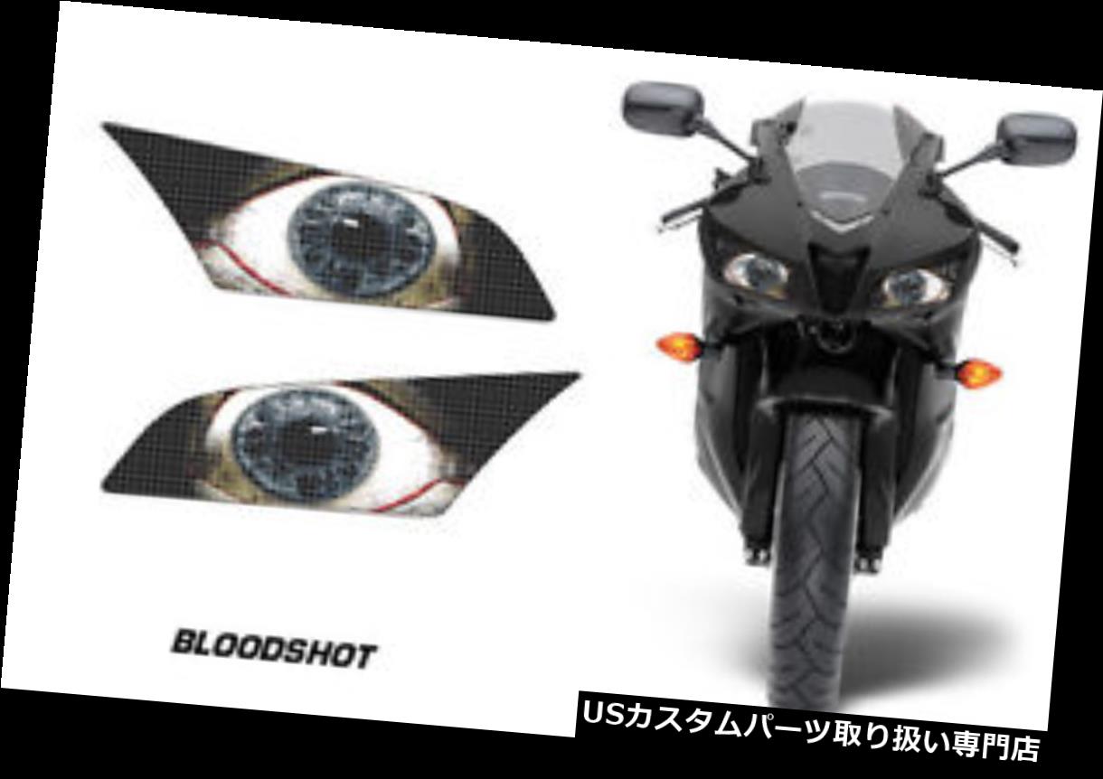 USヘッドライト ホンダCBR 600RR 2009-2012用ヘッドライトアイグラフィックスキットデカールカバーBLOODSHOT Headlight Eye Graphics Kit Decal Cover For Honda CBR 600RR 2009-2012 BLOODSHOT