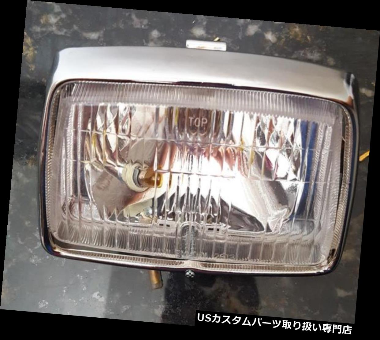 USヘッドライト ホンダカブC50 C70 C90用スクエアヘッドライトアセンブリ12V Square headlight assembly 12V for Honda cub C50 C70 C90
