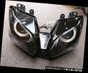 USヘッドライト Kawasaki Ninja 300用Angel Eye HIDプロジェクターヘッドライトフィット2013-2017 14 15 16 Ang...