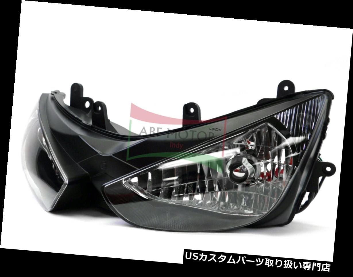 USヘッドライト 2005-2006カワサキニンジャZX6R ZX6RR交換用ヘッドライトランプハウジングアセンブリ 2005-2006 Kawasaki Ninja ZX6R ZX6RR Replacement Headlight Lamp Housing Assembly