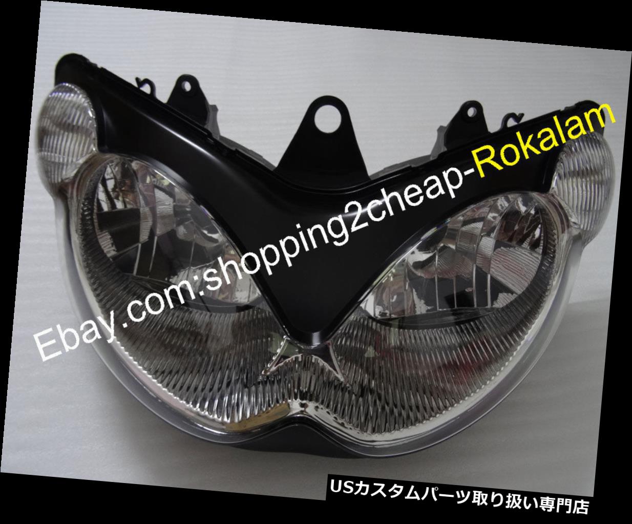 USヘッドライト カワサキニンジャZZR1200 2002 2003 2004 2005 ZZR 1200部品用ヘッドライトヘッドランプ Headlight Headlamp For Kawasaki Ninja ZZR1200 2002 2003 2004 2005 ZZR 1200 Parts