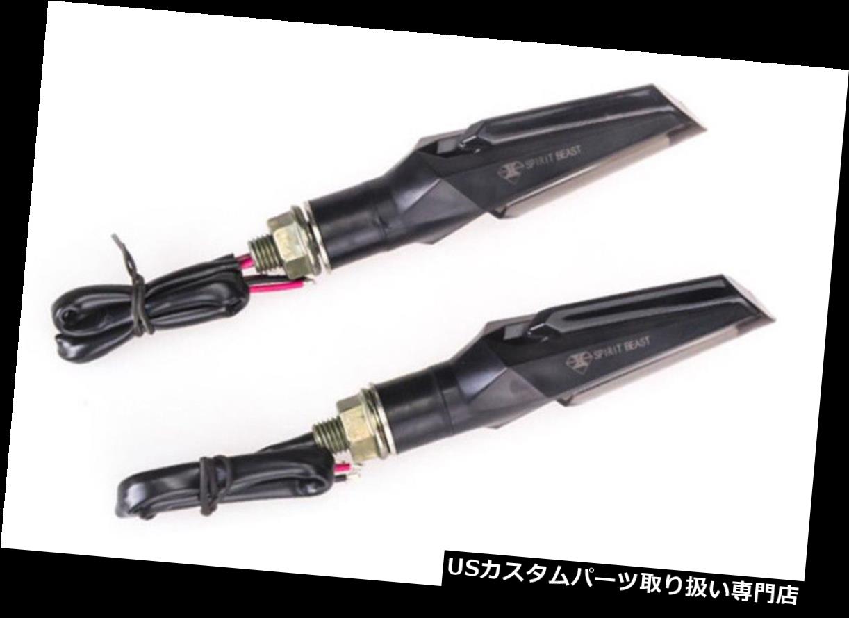 1 Flashing Headlight Pair Usヘッドライト Motorcycle Signal Flexible Light Light Us ヘッドライト Turn 1ペアフレキシブルオートバイ点滅ヘッドライトターンシグナルインジケータライトストリップ Signal Indicator Strip World倉庫 店車用品 バイク用品 バイク