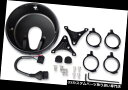 USヘッドライト JWスピーカーブラック7インチ2015年ドゥカティ用フロントヘッドライト変換マウントキット JW Speaker Black 7