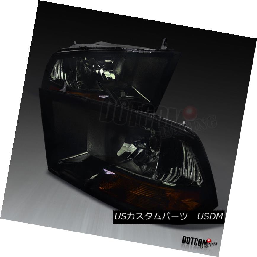 إåɥ饤 2009-2017 RAM 1500 2500 3500 Pickup Smoke Diamond Headlights+Turn Signal Lamps 2009-2017 RAM 1500 2500 3500ԥååץ⡼ɥإåɥ饤+